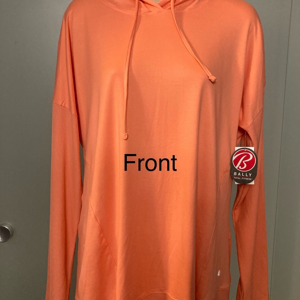Bally Total Fitness Coral Hoodie